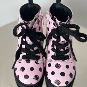 Hello Kitty Polka Dot Boots (Toddler)